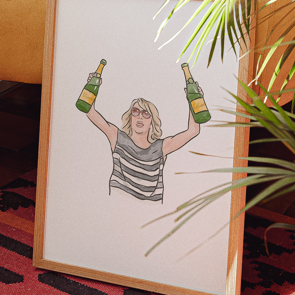 Ready to Paaaarty! K. Wiig Print